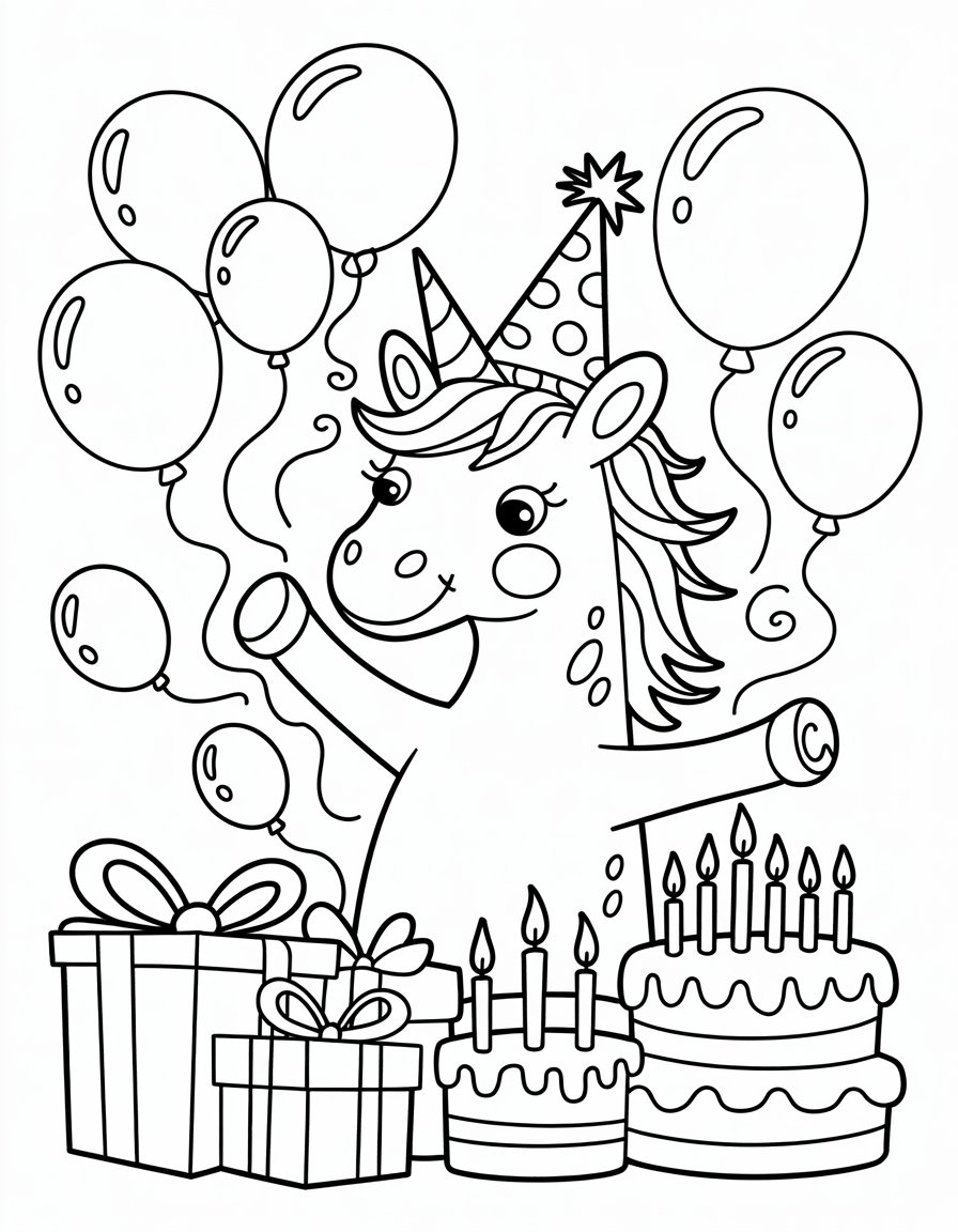 Unicorn's Birthday Celebration